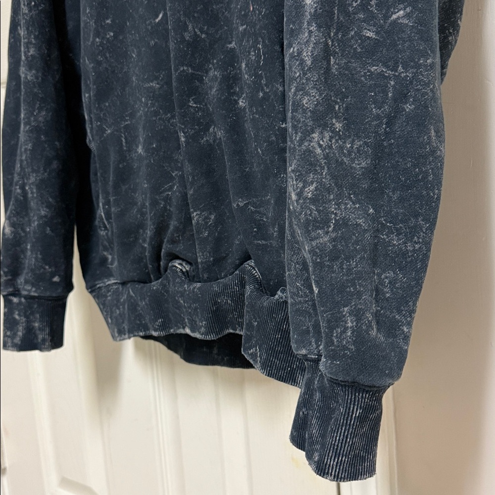 Vintage Teddy Fresh Black Acid Wash Hoodie - Picture 9 of 15